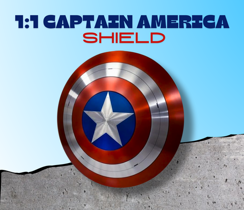 1:1 Movie Realistic Captain America Shield